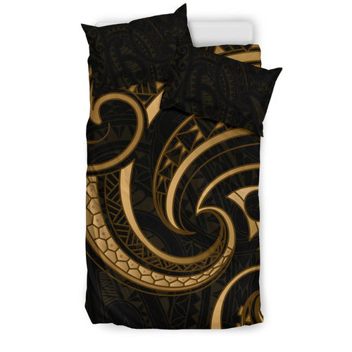new-zealand-maori-mangopare-bedding-set-polynesian-gold