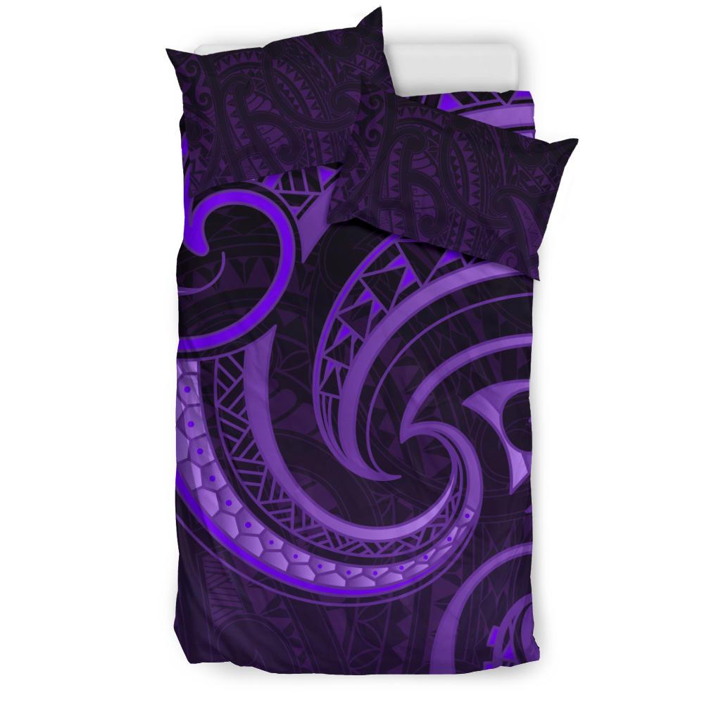 new-zealand-maori-mangopare-bedding-set-polynesian-purple