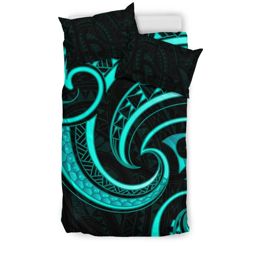 new-zealand-maori-mangopare-bedding-set-polynesian-turquoise