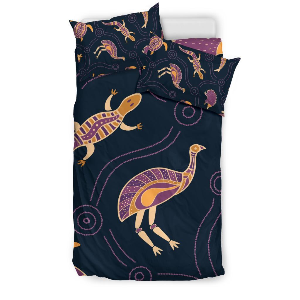 bedding-set-indigenous-animals-patterns
