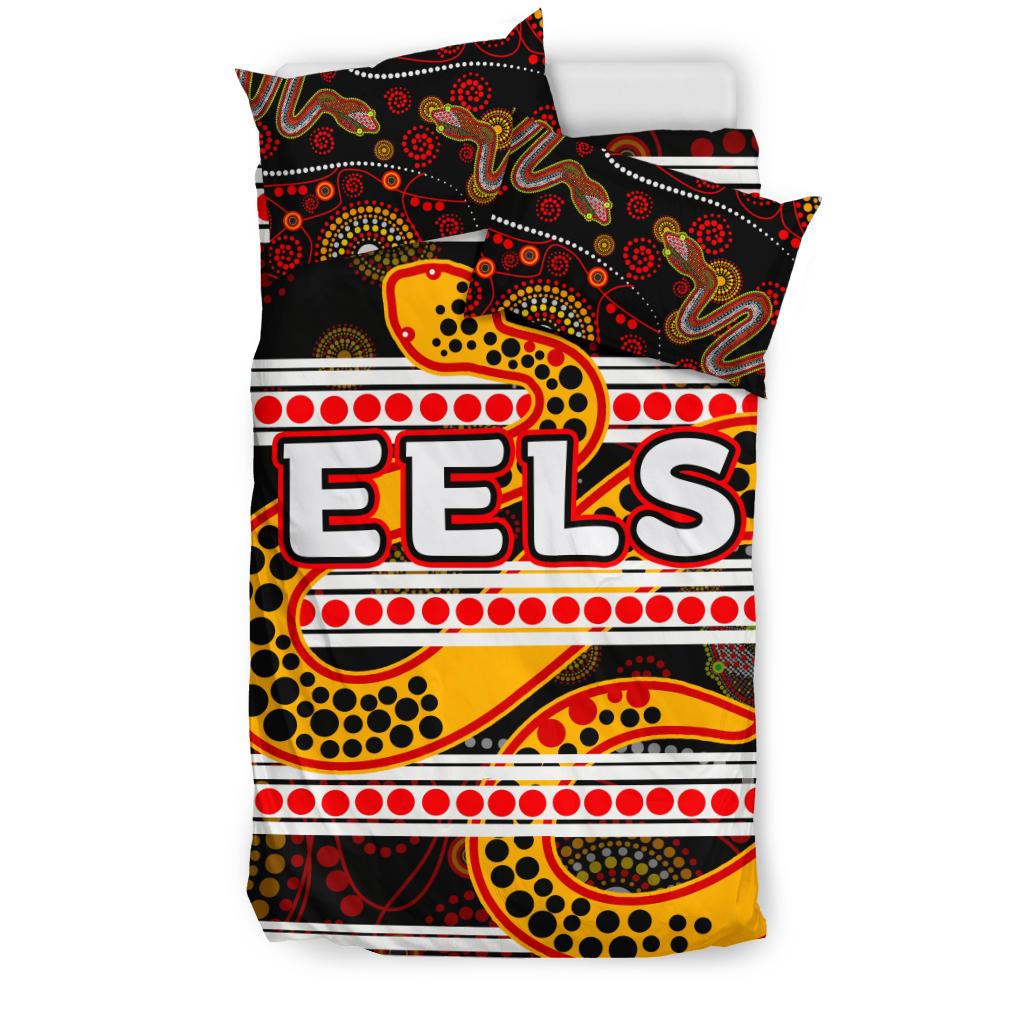 parramatta-eels-bedding-set-tribal-style-black
