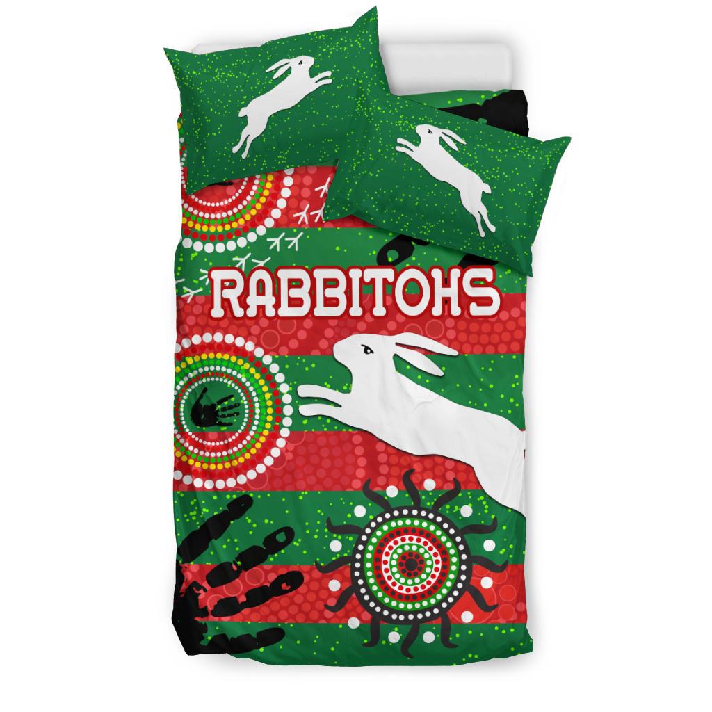 naidoc-rabbitohs-bedding-set-aboriginal-vibes
