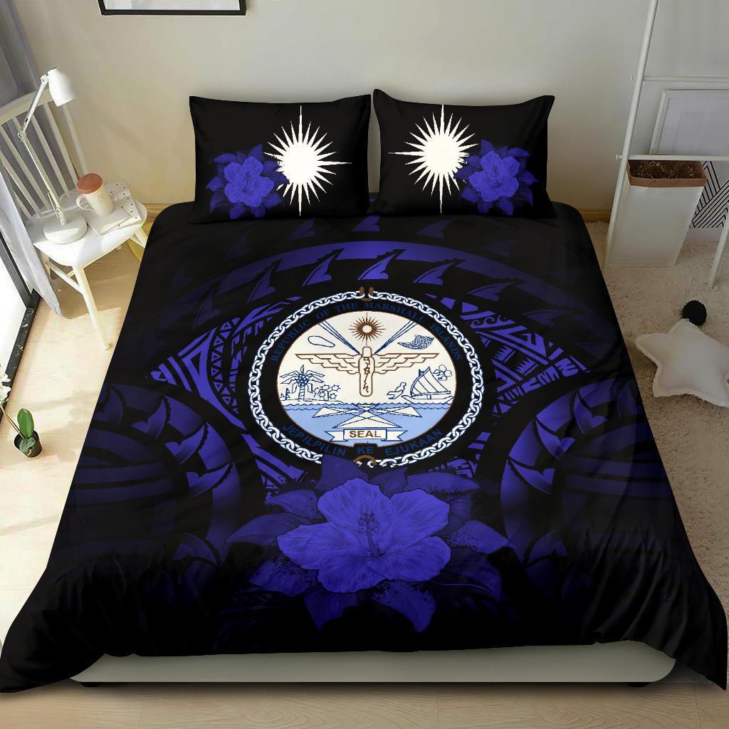 marshall-island-dark-blue-hibiscus-bedding-set