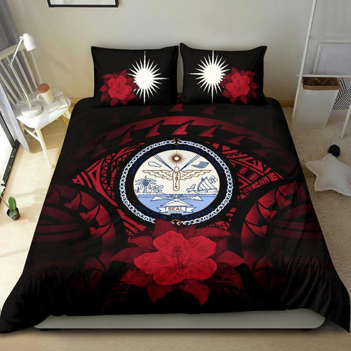 marshall-island-red-hibiscus-bedding-set
