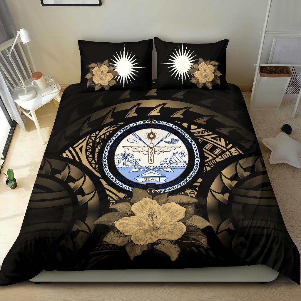 marshall-island-brown-hibiscus-bedding-set