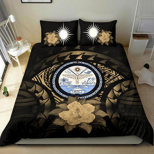 marshall-island-brown-hibiscus-bedding-set