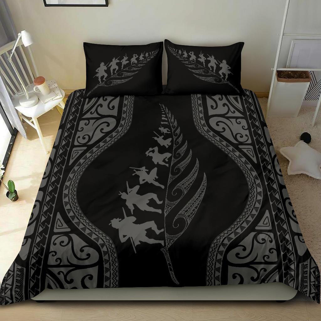 new-zealand-haka-fern-bedding-set-grey