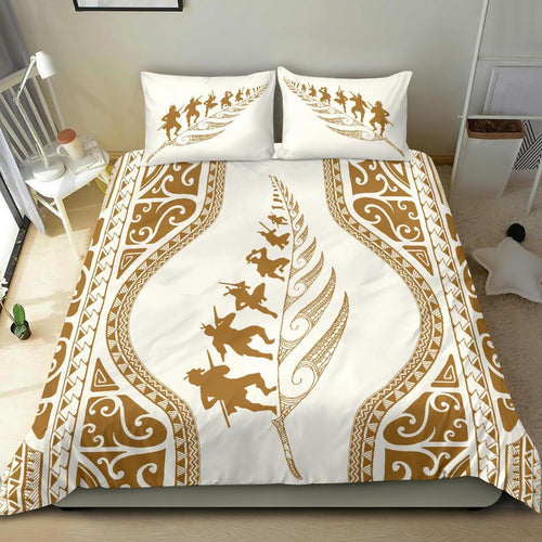 new-zealand-haka-fern-bedding-set-beige
