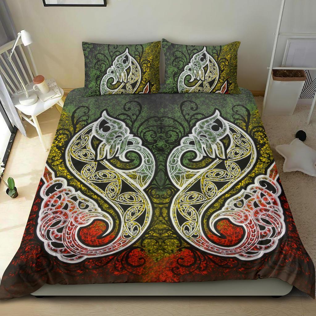 maori-manaia-bedding-set-painting