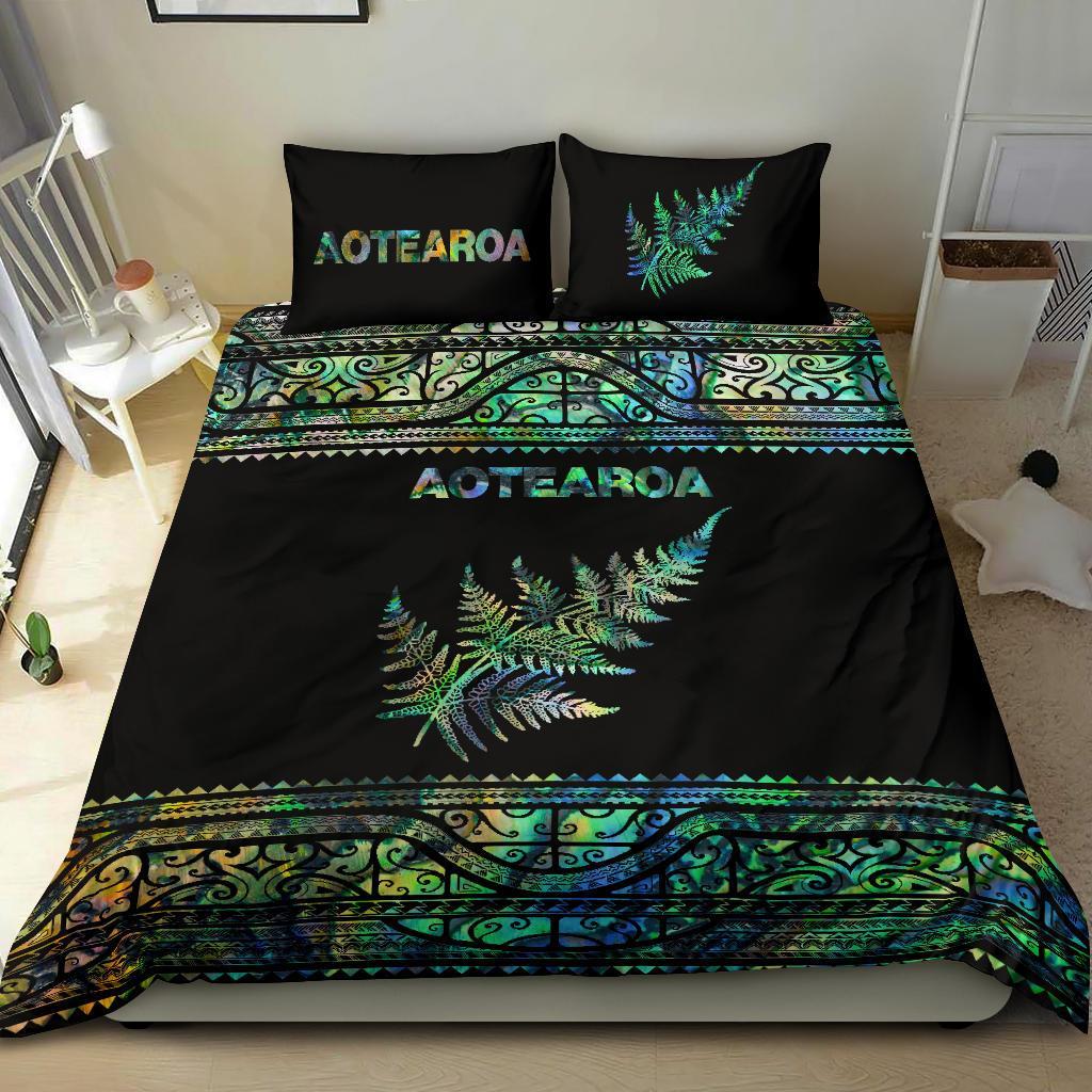 aotearoa-new-zealand-maori-bedding-set-silver-fern-paua-shell