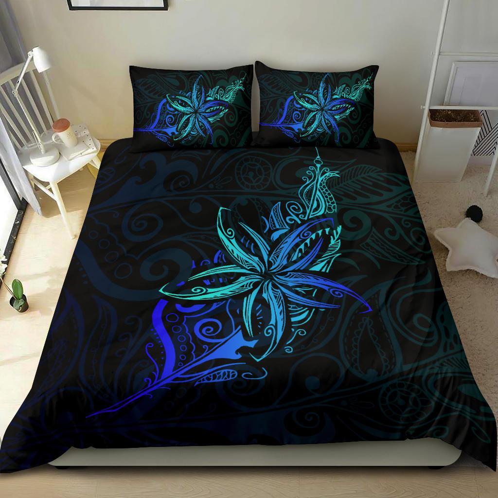 light-silver-fern-new-zealand-bedding-set-frangipani-tattoo-duvet-covers-blue