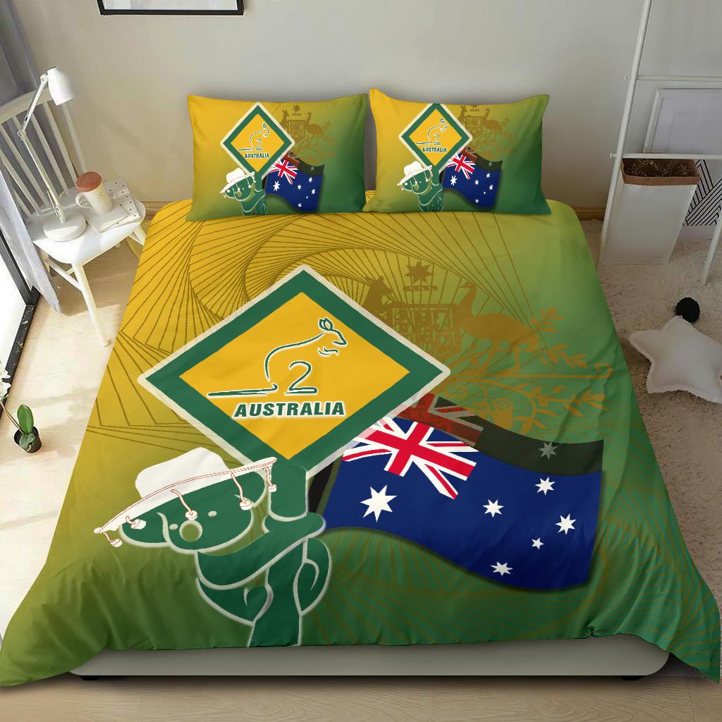 bedding-sets-aus-flag-and-coat-of-arms-bedding-set-kangaroo-and-koala-sign
