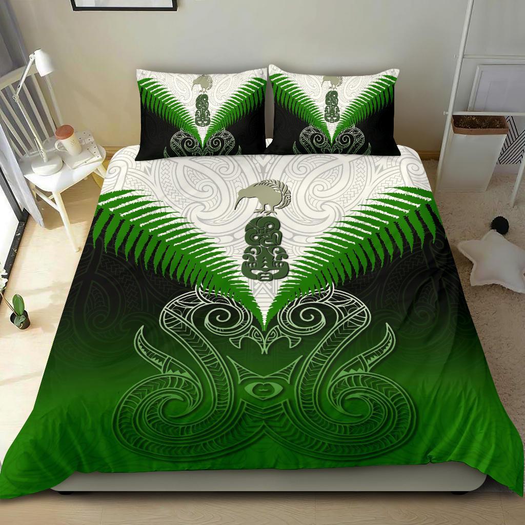 maori-manaia-bedding-set-green