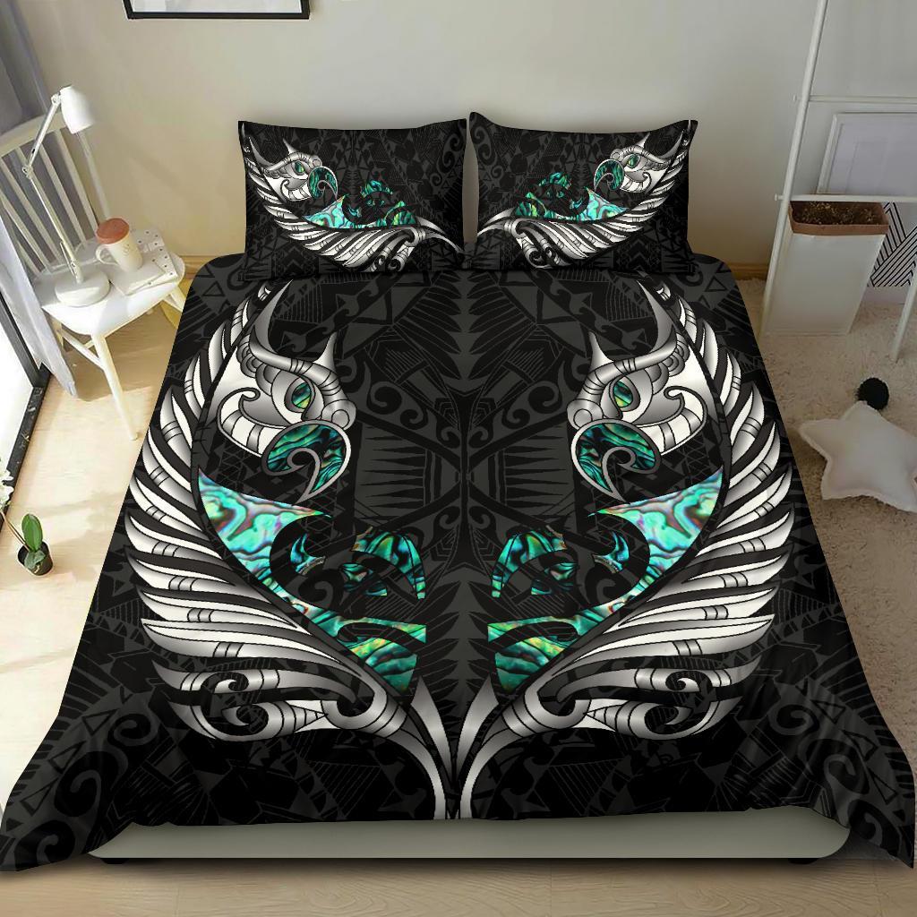 new-zealand-bedding-set-manaia-paua-fern-wing-white