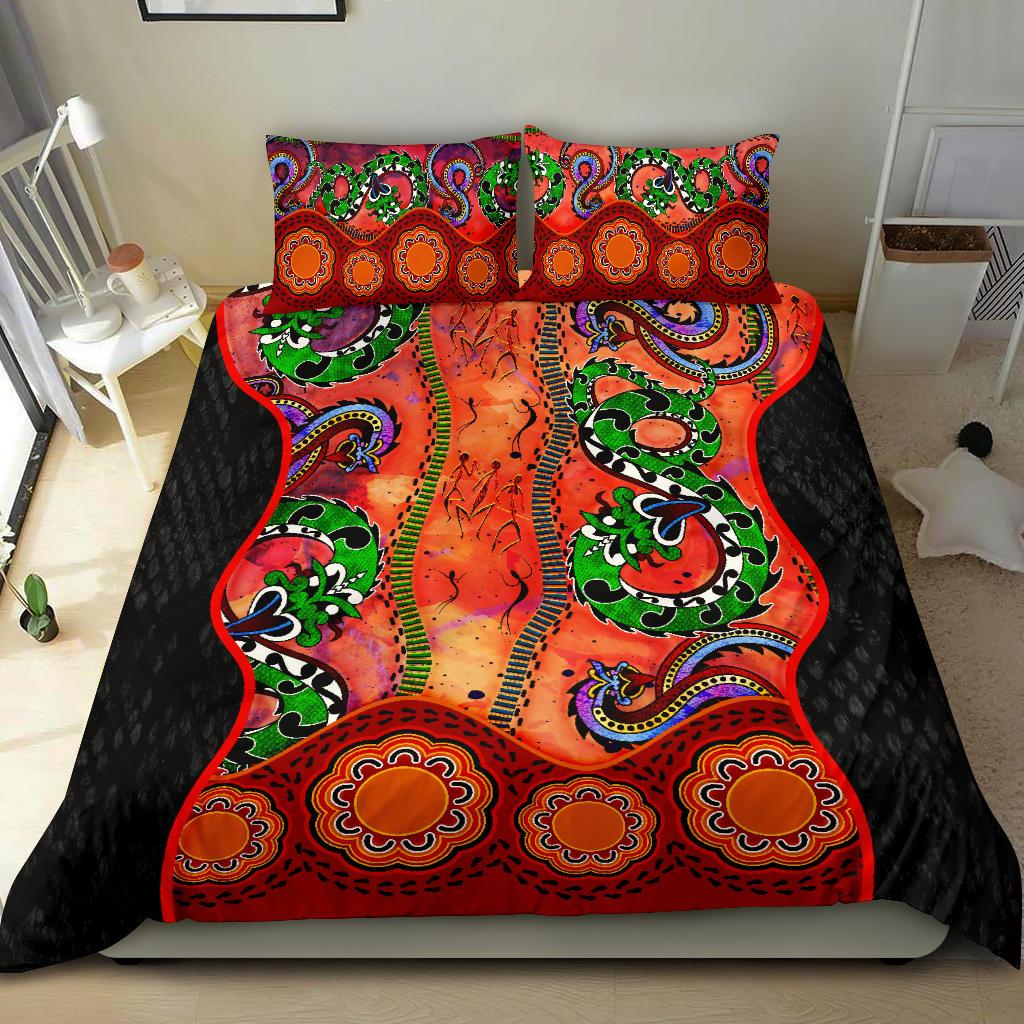 aboriginal-bedding-set-aussie-indigenous-patterns-orange