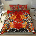 aboriginal-bedding-set-crocodile-kangaroo-dot-painting-art