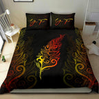 signature-custom-light-silver-fern-bedding-set-sunset-vibe