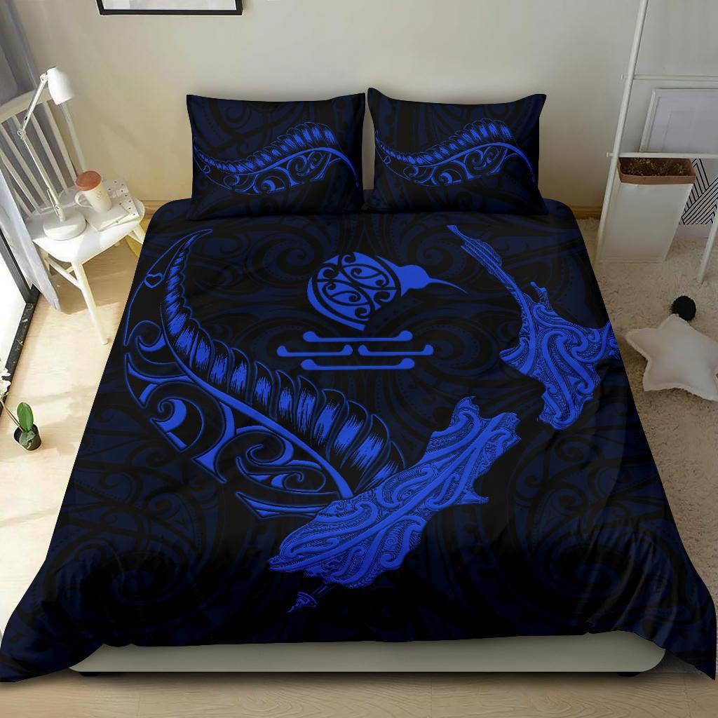 new-zealand-heart-bedding-set-map-kiwi-mix-silver-fern-blue