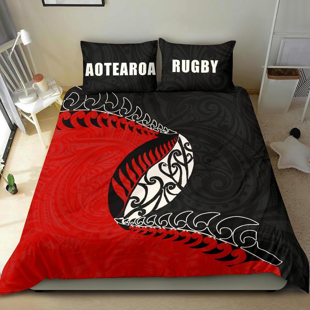 aotearoa-rugby-fern-bedding-set-red