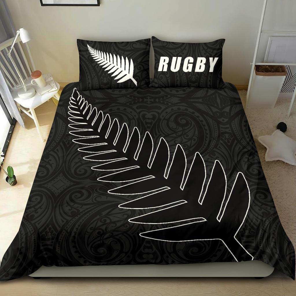 silver-fern-rugby-bedding-set-black