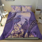 tui-bird-mix-kowhai-and-silver-fern-bedding-set-purple