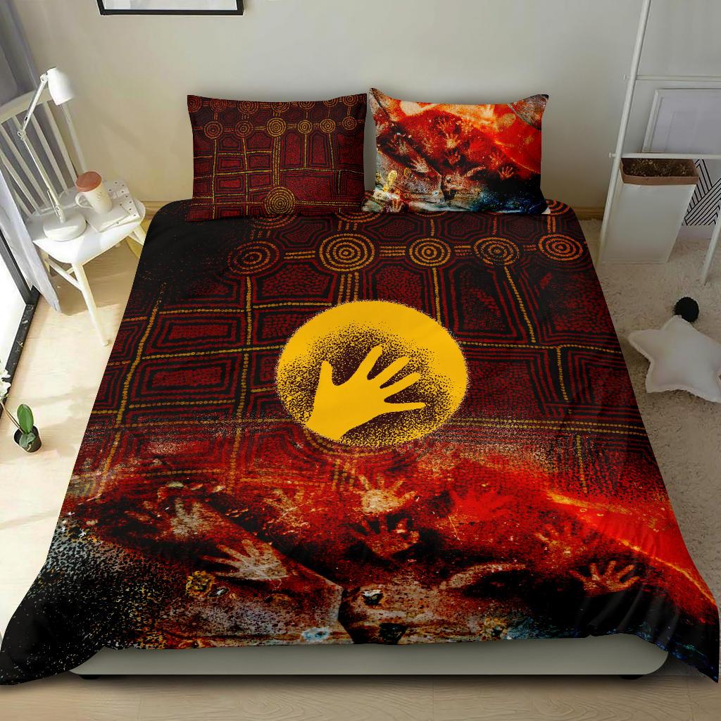 aboriginal-bedding-set-indigenous-flag-hand-art