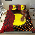 aboriginal-bedding-set-indigenous-snake-sun-dot-painting