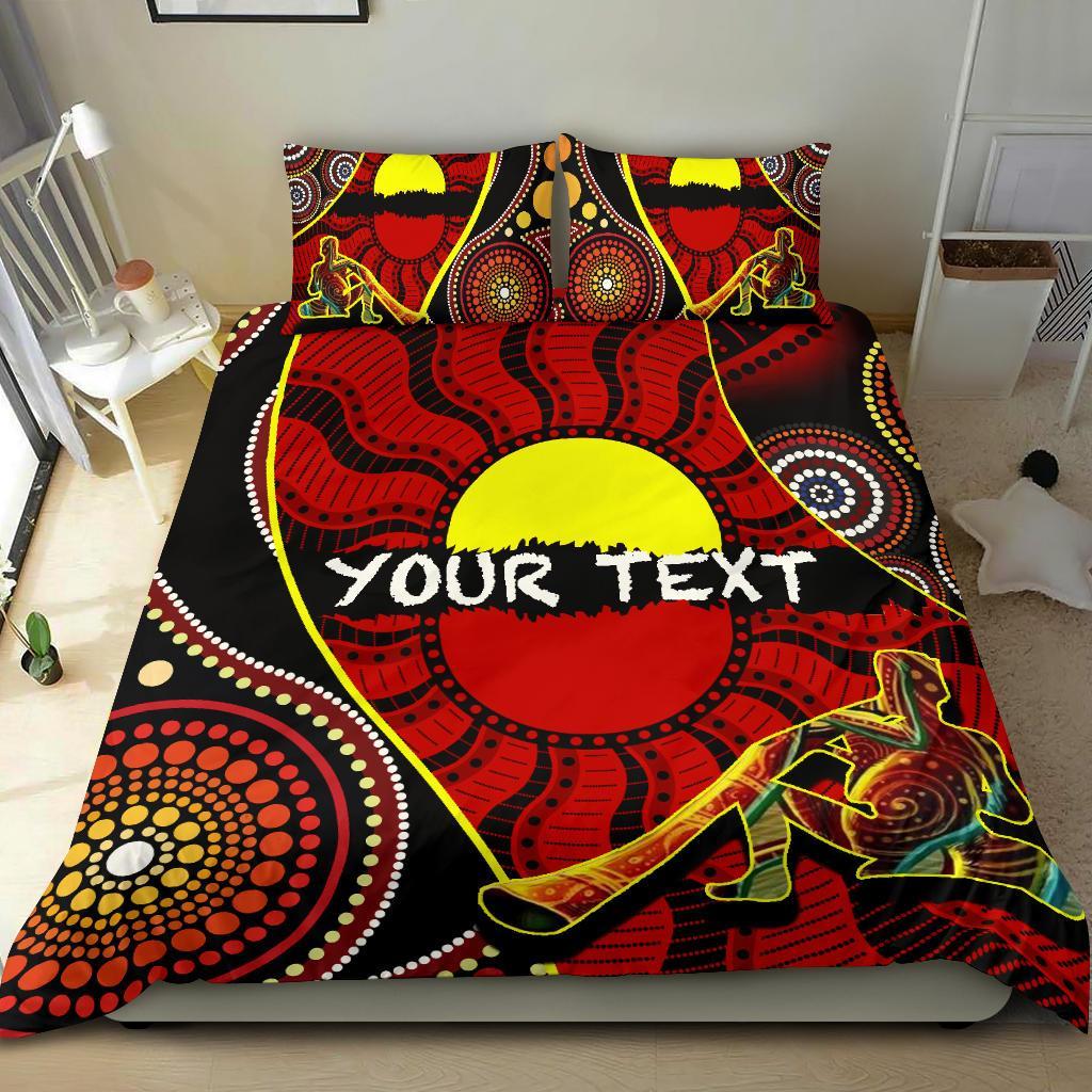 custom-1saustralia-bedding-set-australia-aboriginal-dots-with-didgeridoo