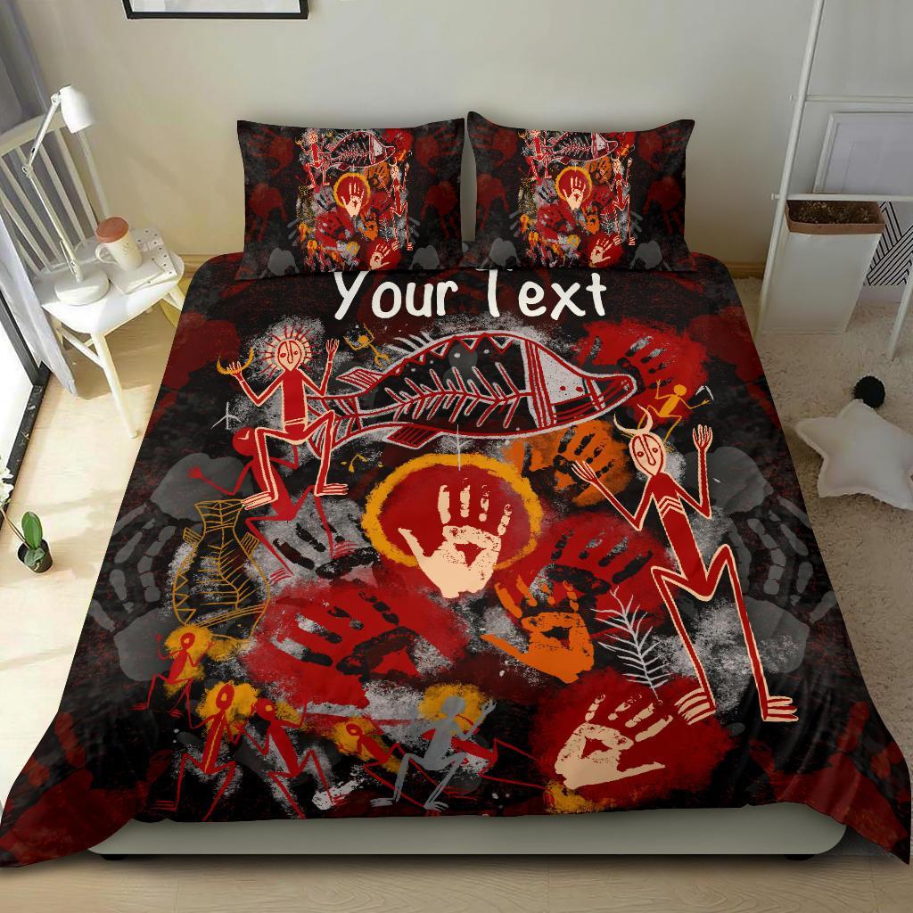 custom-aboriginal-bedding-set-indigenous-fish-hand-art