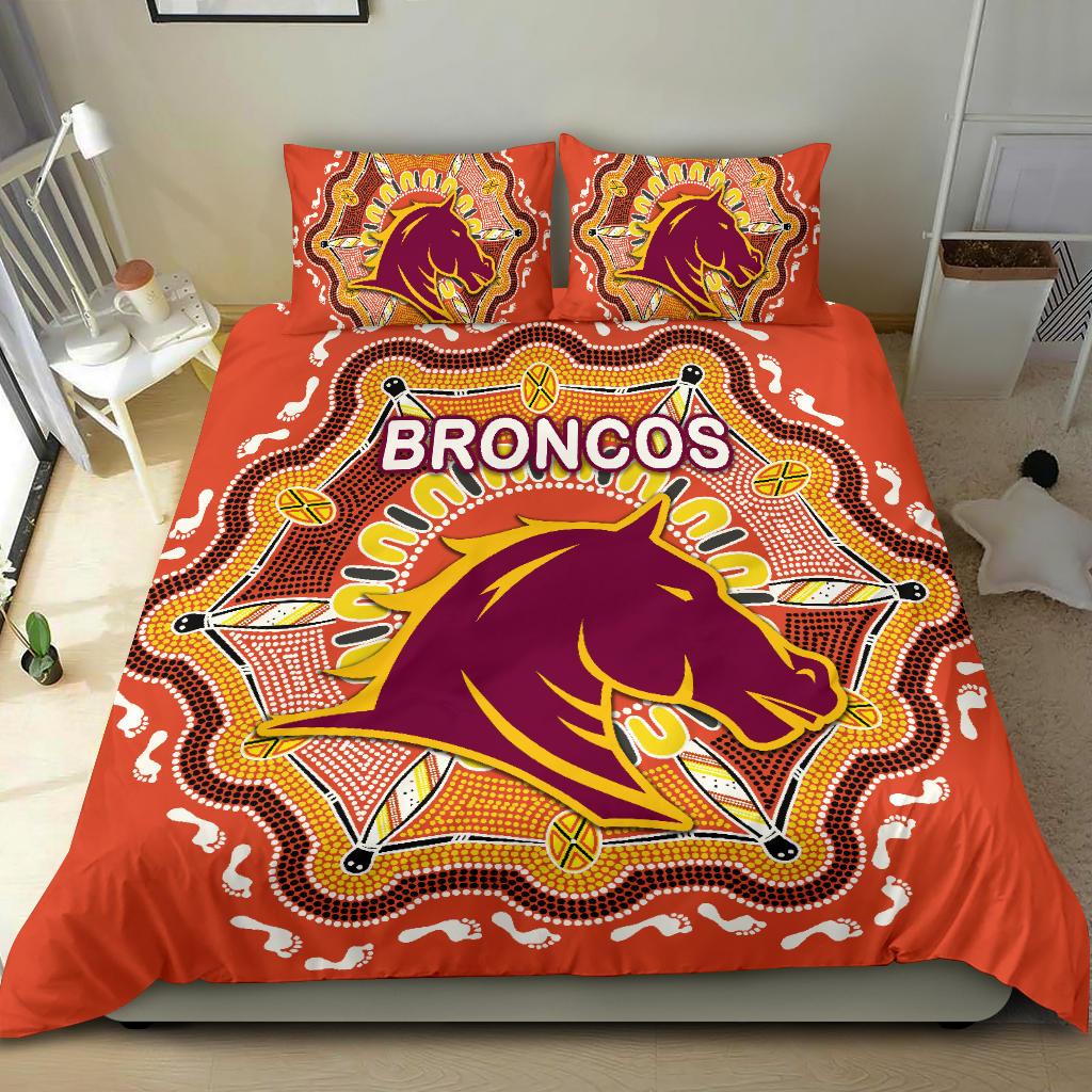 brisbane-bedding-set-broncos-indigenous-warm-vibes