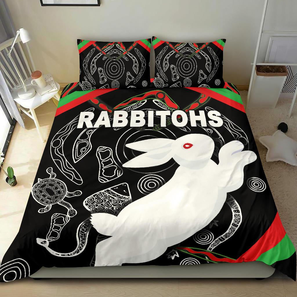 rabbitohs-bedding-set-indigenous-mystery-vibes