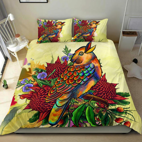 bedding-set-australia-kookaburra-with-waratah