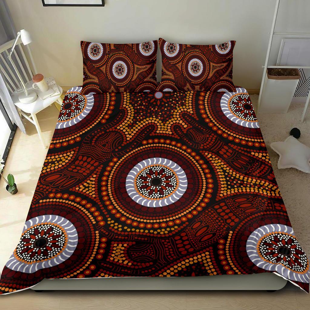aboriginal-bedding-set-aboriginal-human-dot-painting-art