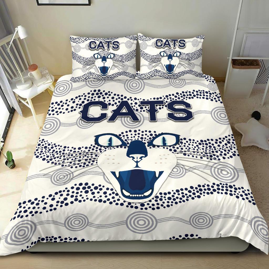 geelong-bedding-set-cats-indigenous-white