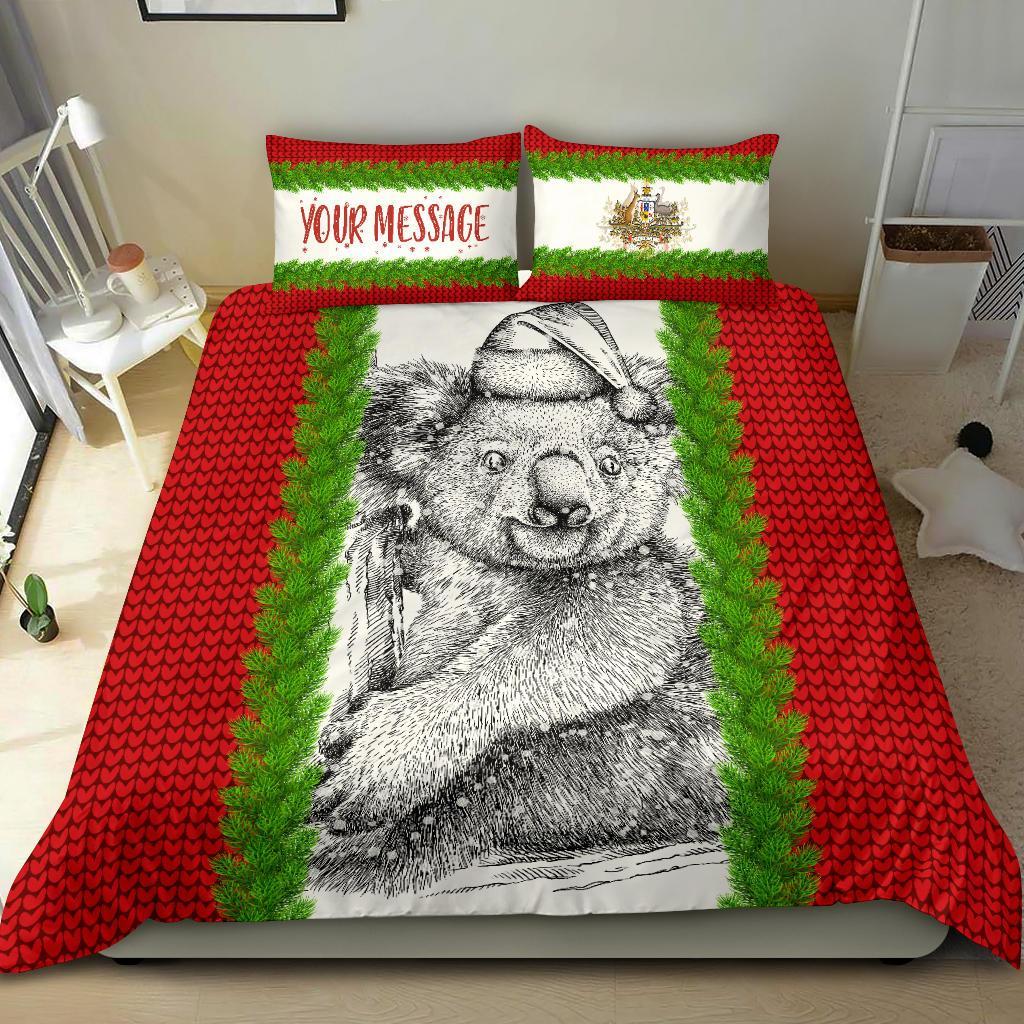 custom-christmas-bedding-set-merry-christmas-koala
