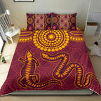 aboriginal-bedding-set-aboriginal-snake-and-alligator