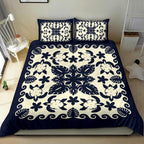 turtle-with-hibiscus-royal-navy-bedding-set-palm-leaf