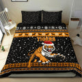 wests-christmas-bedding-set-tigers-unique-vibes-black