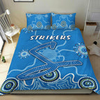 Strikers Bedding Set Indigenous Blue Energy - VibeHoodie