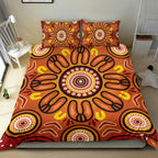 aboriginal-bedding-set-circle-flowers-patterns-ver01