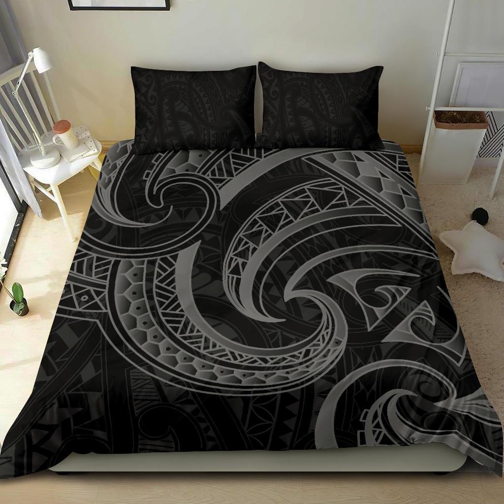 new-zealand-maori-mangopare-bedding-set-polynesian-black