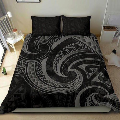 new-zealand-maori-mangopare-bedding-set-polynesian-black