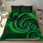 new-zealand-maori-mangopare-bedding-set-polynesian-green