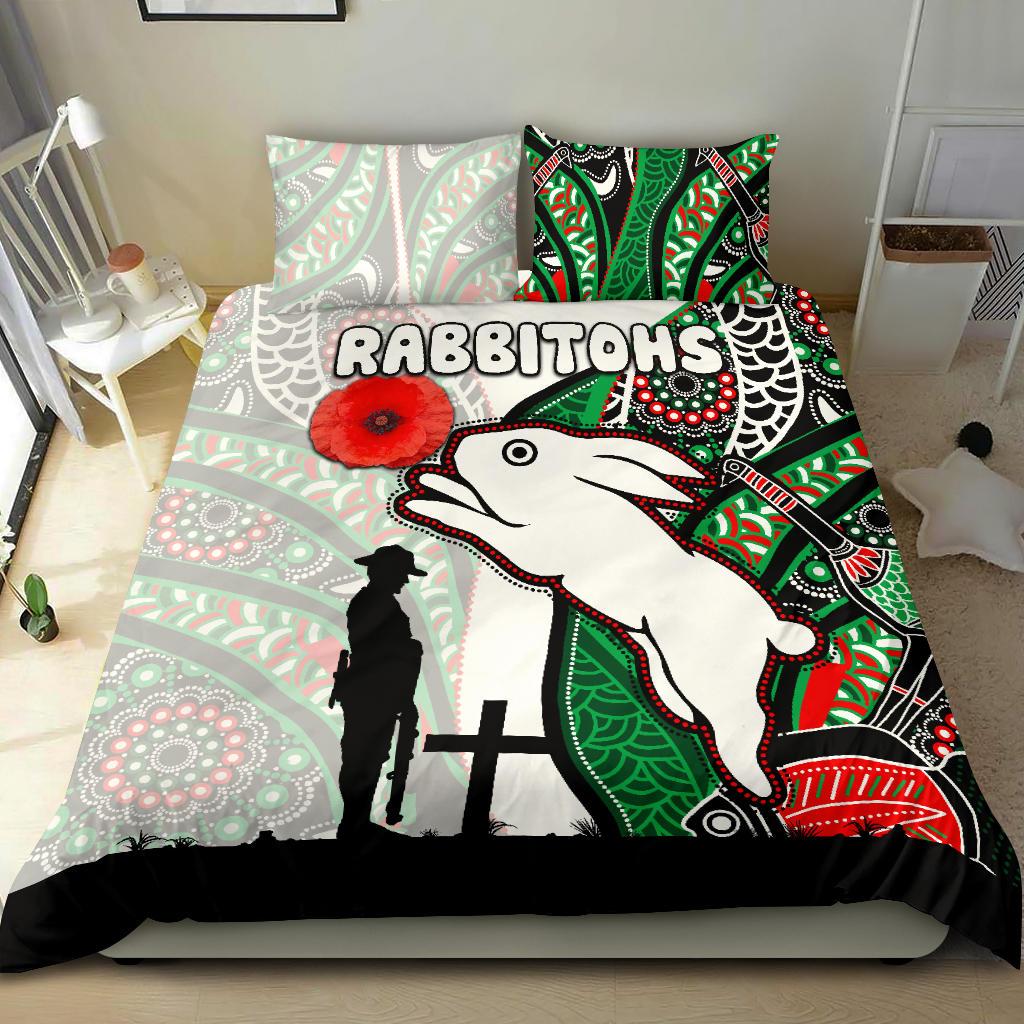rabbitohs-bedding-set-indigenous-anzac-day
