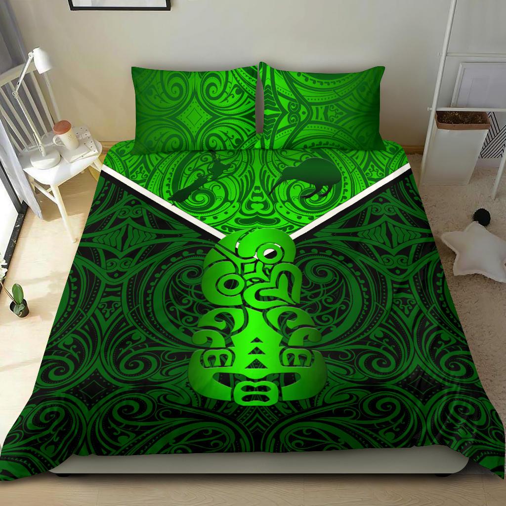new-zealand-maori-rugby-bedding-set-pride-version-green