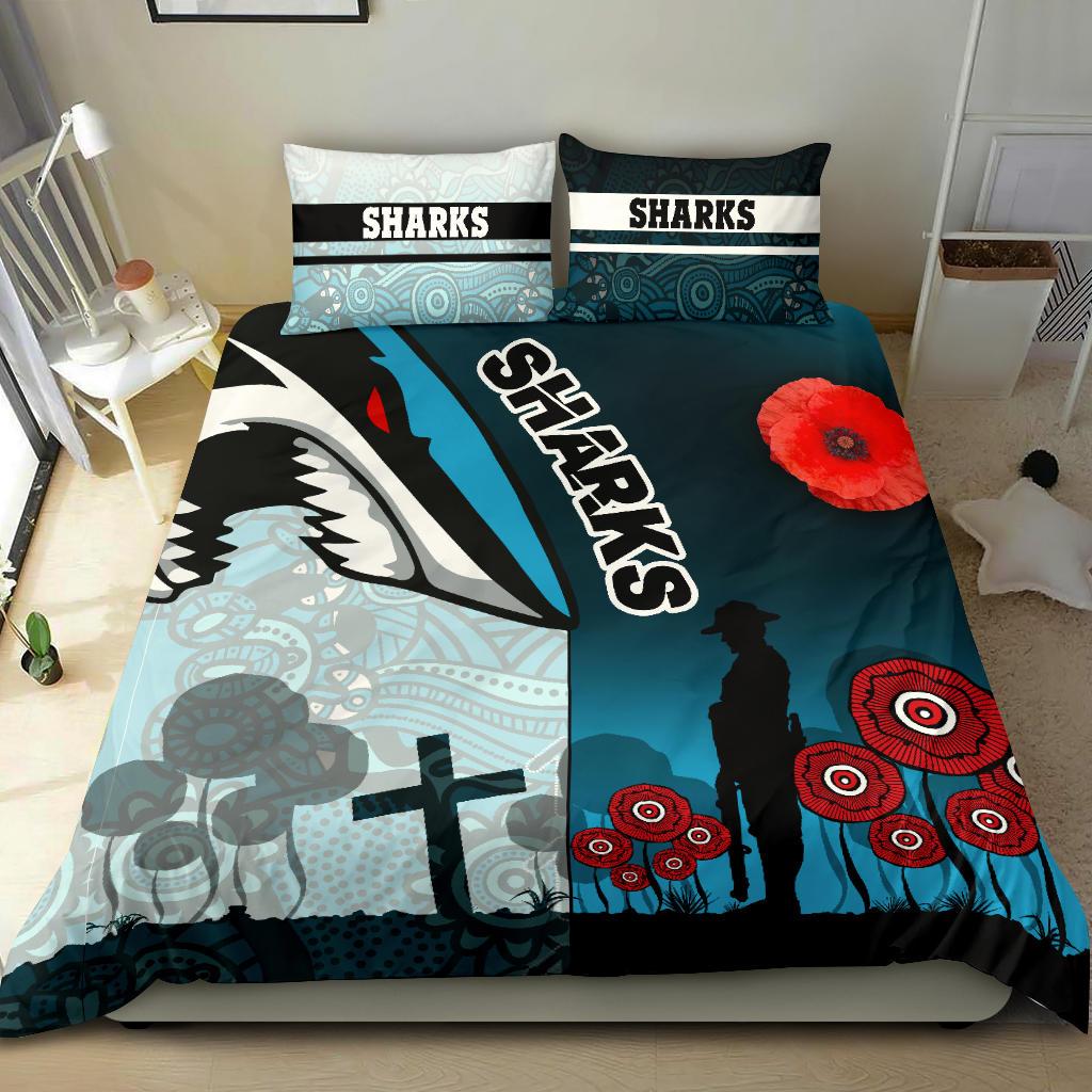 sharks-bedding-set-cronulla-anzac-day