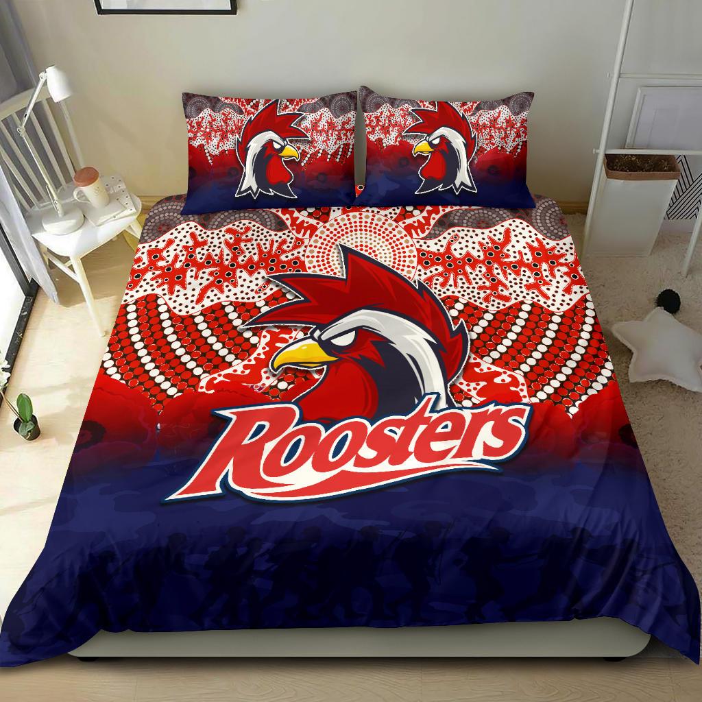 roosters-bedding-set-anzac-day-aboriginal