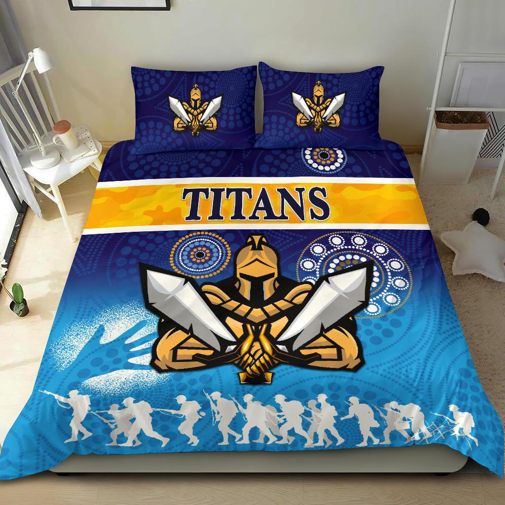 gold-coast-bedding-set-titans-gladiator-anzac-day-2021-version-indigenous