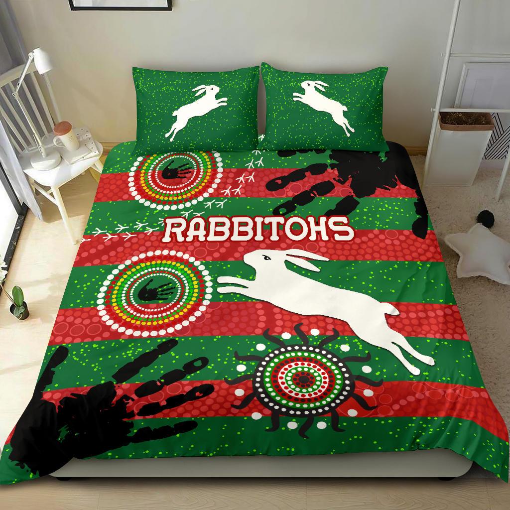 naidoc-rabbitohs-bedding-set-aboriginal-vibes