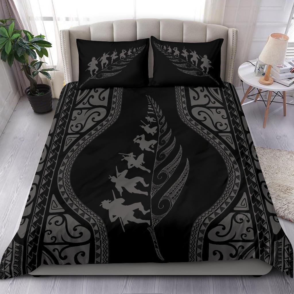new-zealand-haka-fern-bedding-set-grey
